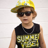 *Summer Vibes Tee or Tank, Black (Infant, Toddler, Youth, Adult)