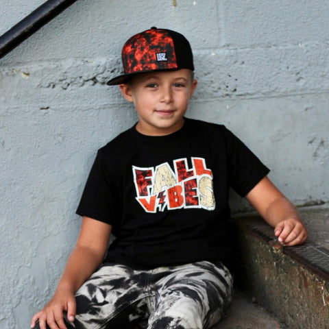 Fall Vibes Tee, Black (Infant, Toddler, Youth, Adult)