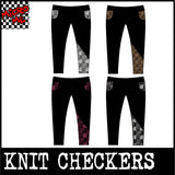 MTO Knit Checkers Collection Joggers, (Adult)