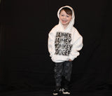 CUSTOM Hoodie, White (Toddler, Youth, Adult)