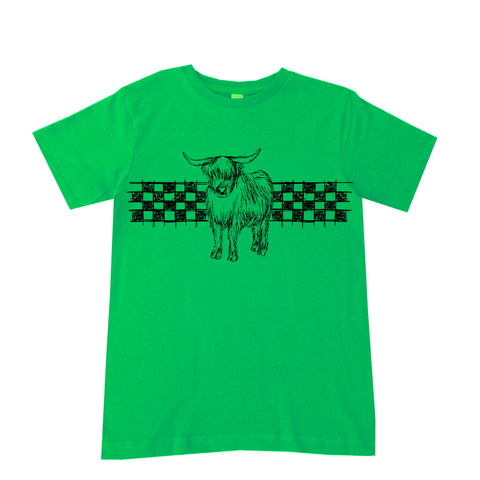 COW Checks Tee, Green (Infant, Toddler, Youth, Adult)