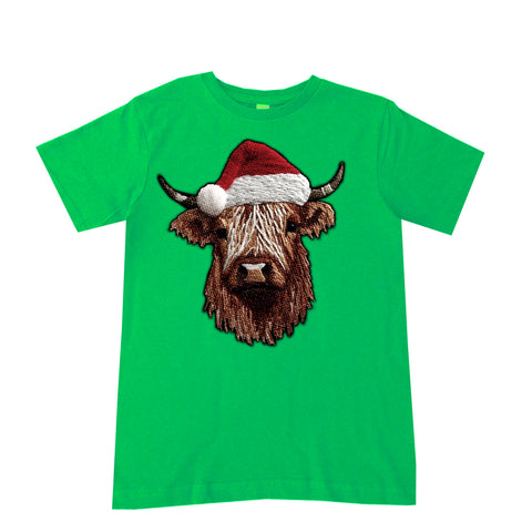 COW Santa Tee, Green   (Infant, Toddler, Youth, Adult)