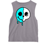 *Drip Happy Skull Tank, Smoke (Infant, Toddler, Youth, Adult)