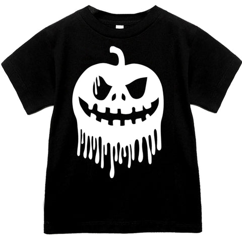 Drip Pumpkin Tee, Black (Infant, Toddler, Youth, Adult)