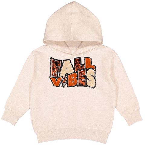 Fall Vibes Hoodie, Natural (Toddler, Youth, Adult)