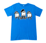 Ghost Group Tee, Neon Blue (Infant, Toddler, Youth, Adult)