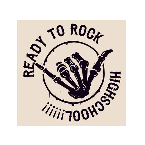 READY to ROCK HighSchool Tee or Tank (Infant, Toddler, Youth, Adult)