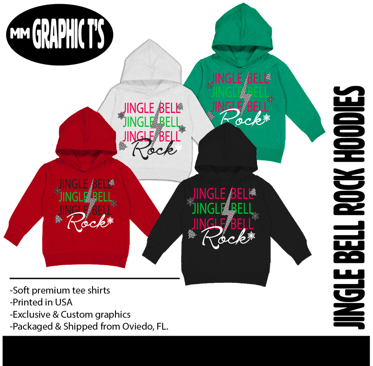 Jingle Bell Rock Youth Hoodie