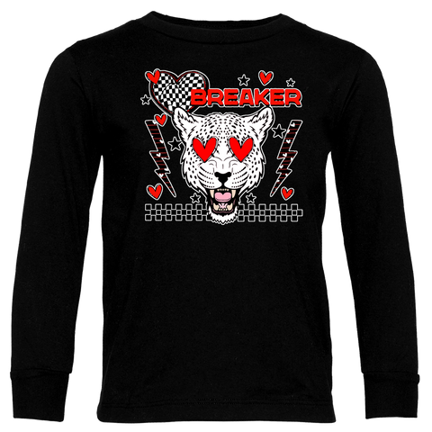 Heartbreaker LS Shirt, Black (Infant, Toddler, Youth, Adult)