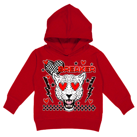 Heart Breaker Hoodie, Red  (Toddler, Youth, Adult)