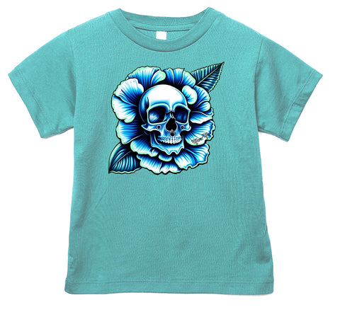 Hawaiian Skull Tee or Tank, Saltwater  (Infant, Toddler, Youth, Adult)