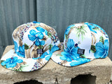 Hawaiian Floral 2.0 Snapback, White  (Infant/Toddler, Child, Adult)