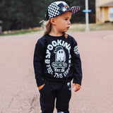 Spookiness Crew Sweatshirt, Black  (Toddler, Youth, Adult)