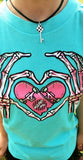 Skelly SK8 Heart Sk8 Tank,Tahiti (Infant, Toddler, Youth, Adult)