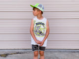 SK8 Supply  Tank, White (Infant, Toddler, Youth, Adult)