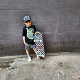 SK8 Supply  Tee, Black  (Infant, Toddler, Youth, Adult)