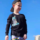 Skater Bunny Long Sleeve (Infant to Adult)