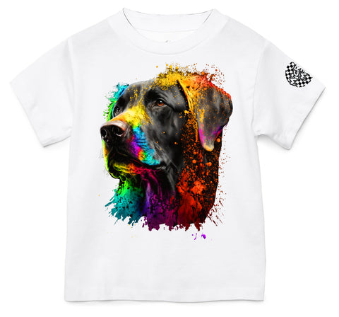 Labrador Drip Tee or Tank, White (Infant, Toddler, Youth, Adult