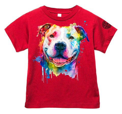 Pitty Drip Tee or Tank, Red  (Infant, Toddler, Youth, Adult