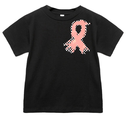 Peach Ribbon Tee or LS (Infant, Toddler, Youth, Adult)