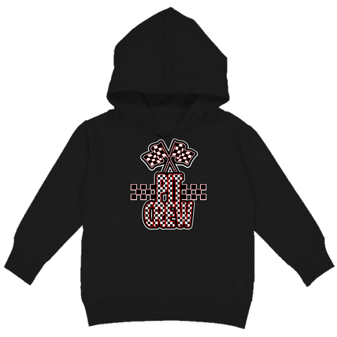 Pit Crew Hoodie, Black (Toddler, Youth, Adult)