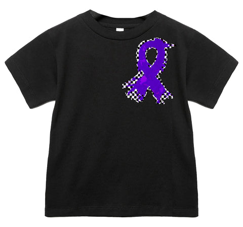 Purple Ribbonl Tee or LS (Infant, Toddler, Youth, Adult)