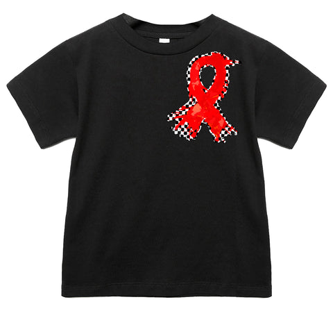 Red Ribbon Tee or LS (Infant, Toddler, Youth, Adult)