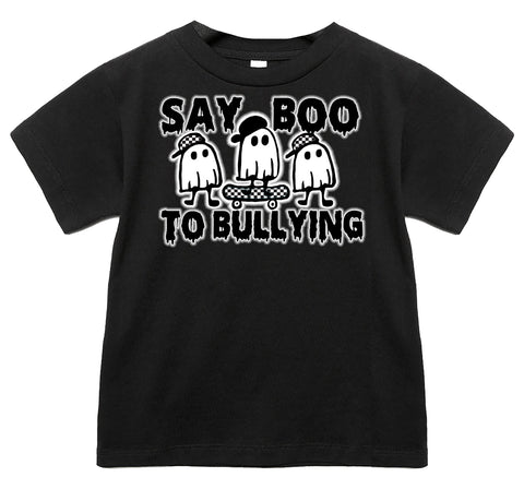 Say BOO To Bullying Tee, Black (Infant, Toddler, Youth, Adult)