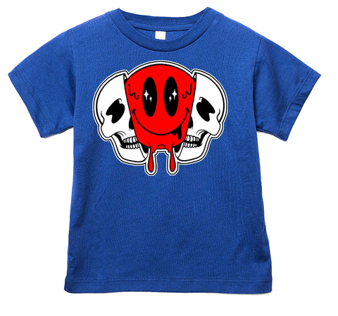 Split Drip Tee, Royal  (Infant, Toddler, Youth, Adult)