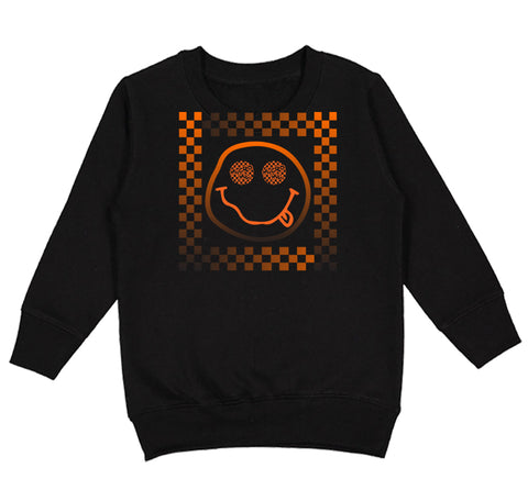 Squared for Fall  Crew Sweatshirt, Black  (Toddler, Youth, Adult)
