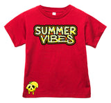 *Summer Vibes Tee or Tank,Red (Infant, Toddler, Youth, Adult)