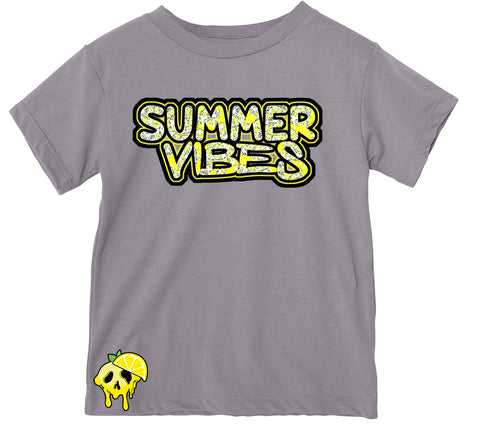 Summer Vibes Tee or Tank, Smoke (Infant, Toddler, Youth, Adult)