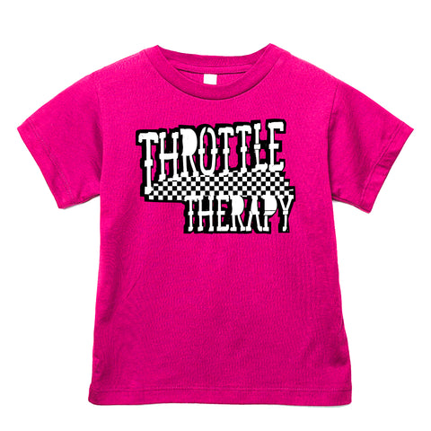 Throttle Therapy Tee, Hot Pink (Infant, Toddler, Youth, Adult)
