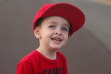LIDZ- Red Classic Patch Snapback (Infant/Toddler, Child)