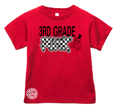 3rd Grade PUNK Tees, Multiple Options (Toddler, Youth, Adult)