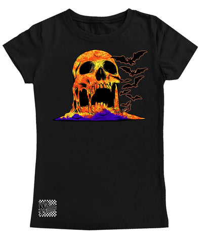 Goonies GIRLS Fitted Tee, Black (Youth, Adult)