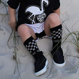 MM Signature Sockz, Black/Khaki (Infant, Toddler Youth)