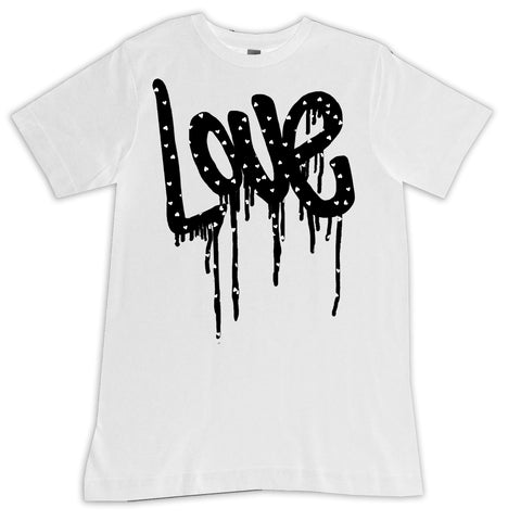 Love Drip Tee,  White  (Infant, Toddler, Youth, Adult)