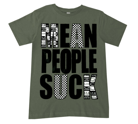Mean People Suck Tee, Military (Infant, Toddler, Youth)