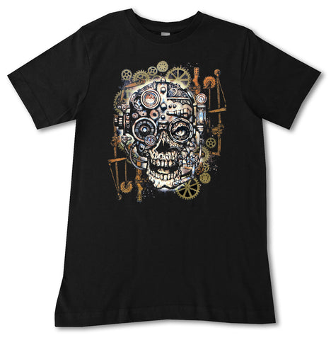 SP-Steampunk Skull Tee, Black (Infant, Toddler, Youth, Adult)