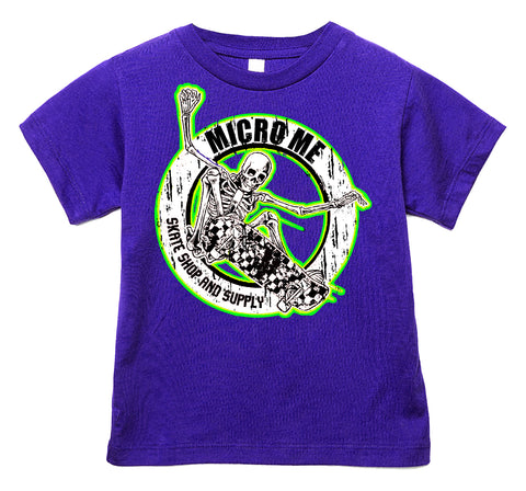 SK8 Supply  Tee, Purple (Infant, Toddler, Youth, Adult)