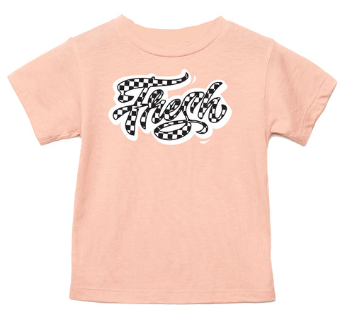 Skate Fresh Tee, Peach (Infant, Toddler, Youth, Adult)