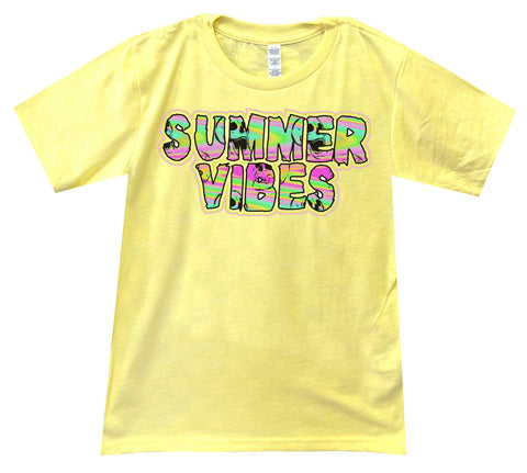 OT Summer Vibes Tee,  Butter (Infant, Toddler, Youth)