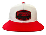 *White/Red Red Patch Snapback (Child)