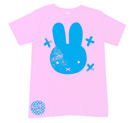 BunnyX Tee, Lt. Pink (Infant, Toddler, Youth, Adult)