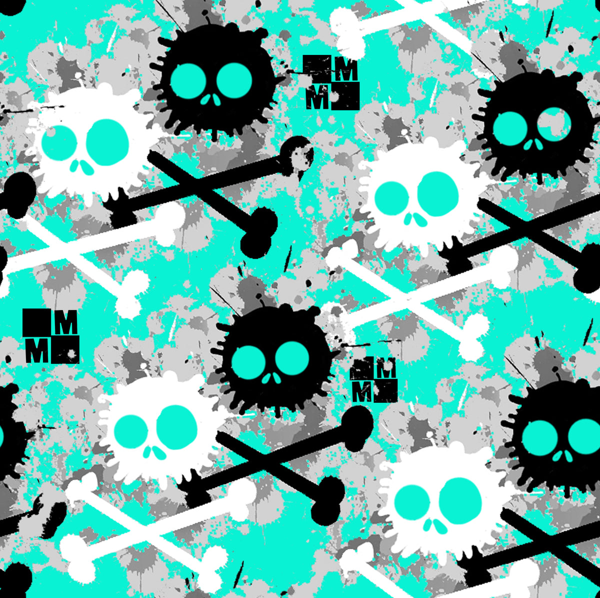 Handmade Inky Skulls Collection – Micro Me Shop