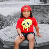 *Lemon Drip Tee, Red (Infant, Toddler, Youth, Adult)