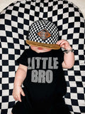 CHECK/LEATHER BRIM w/Leather Patch Lidz (Infant, Toddler, Kids)