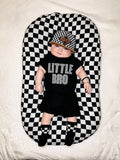CHECK/LEATHER BRIM w/Leather Patch Lidz (Infant, Toddler, Kids)