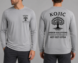 KOJIC  Dryfit  Shirts, Full Color, LS